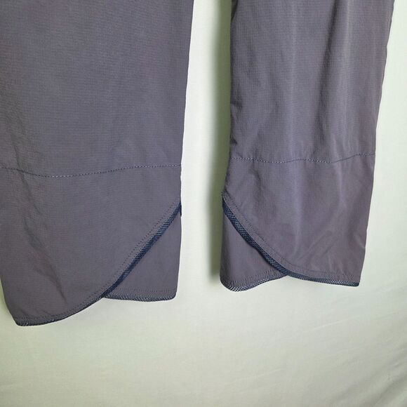 Athleta Purple Nylon Spandex Capri Pants Size 8 Tall - Picture 4 of 7